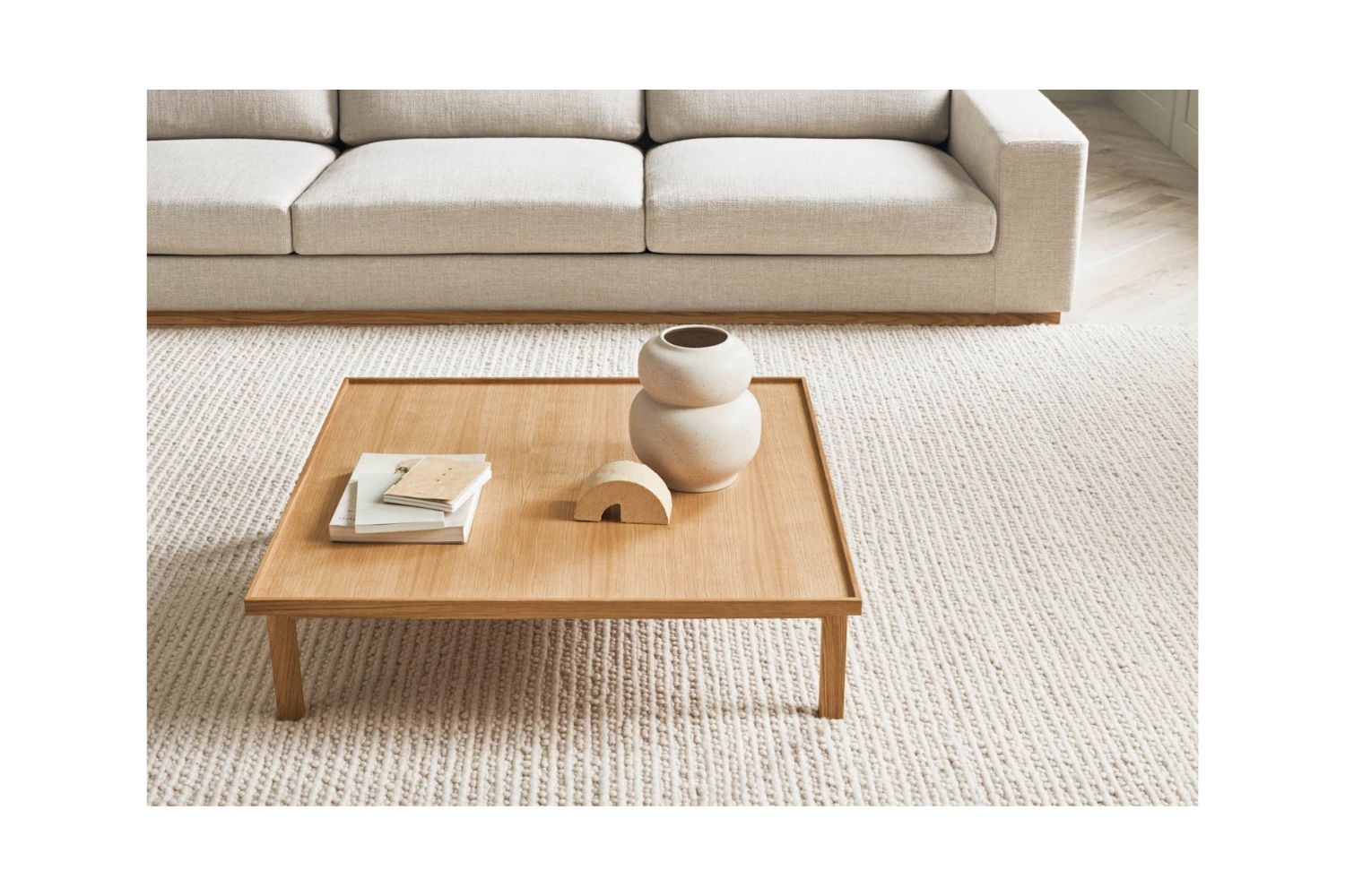 Elton - Coffee Table - White Plains